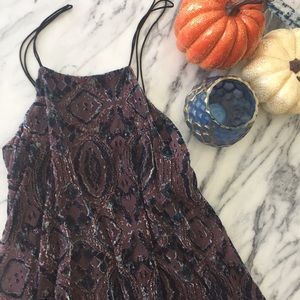 Geode Pattern Mini Dress 💠